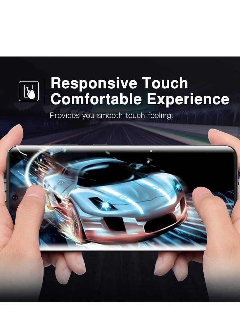 [2+2] Soft TPU Privacy Screen Protector for Samsung S23 5G (Not Glass), [Support Fingerprint ID] Anti-Spy Full Adhesive Flexible Film + Camera Lens Protector for S23 (S23, Privacy) - Image 5