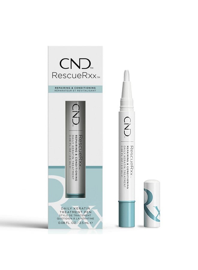 CND Solar Oil & Rescuerxx Nail And Cuticle Care Cuticle Oil Pen Keratin Treatment Pen Onthego Travelsized Beauty A Highly Effective New Treatment That Repairs Damaged Nails - Image 1