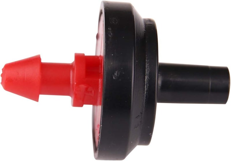 Raindrip PC2050B Pressure Compensating Dripper, 50-Pack, Red/Black - Image 5