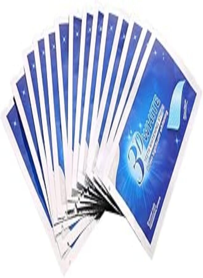14pcs box 3D Teeth Whitening Strips Dental Whitening Double Elastic Gel Strips Whitening Product