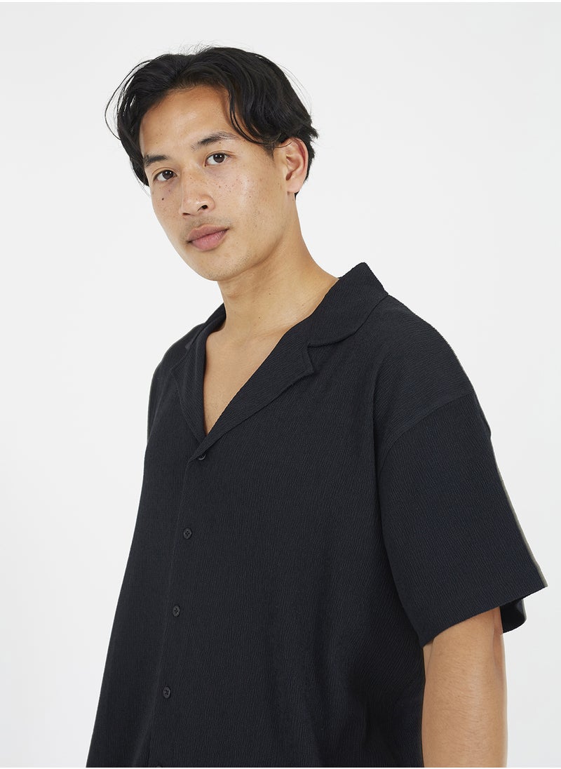 BRAVE SOUL - Reverse Collar Casual Shirt - Image 1