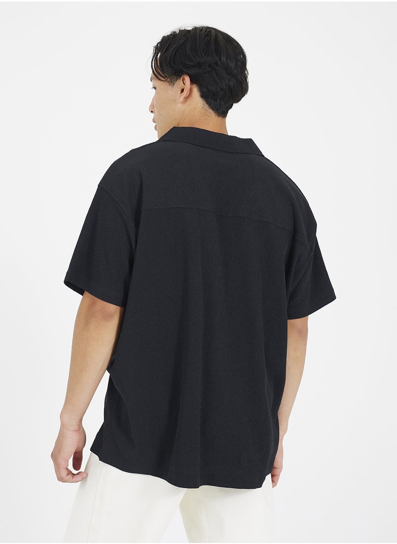 BRAVE SOUL - Reverse Collar Casual Shirt - Image 1