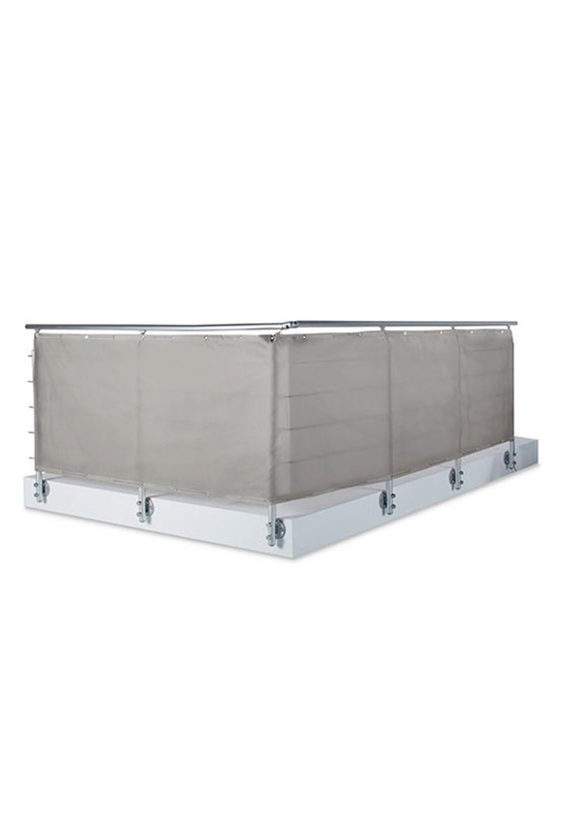 Tchibo Balcony Screen Privacy Screen And Windbreak, Grey