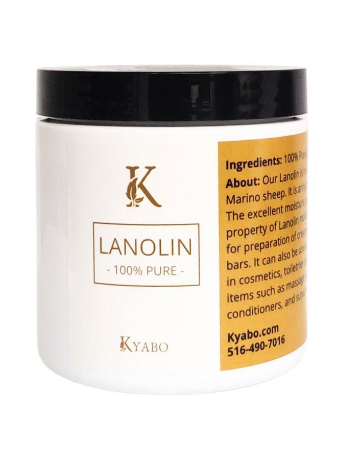 Kyabo LANOLIN 1 lb. USP Grade Anhydrous 100% Pure Skin Moisturizer - Image 1