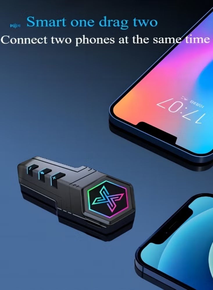 سماعات خوذة دراجات نارية - ميكروفون مزدوج بإلغاء الضوضاء، بأضواء RGB مبهرة وباس قوي ومقاومة الماء IPX6، متوافقة مع جميع الخوذ - Image 4