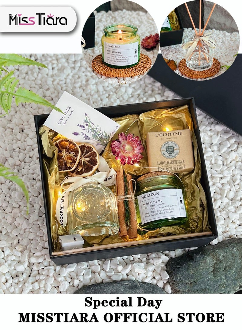 MissTiara Gift Baskets for Women - Birthday Gift Boxes, Get Well Soon Gift Sets, Unique Gift Ideas for Women, Gifts for Mom Sisters Best Friend Wife, Gifts for Women for Colleagues Teachers Nurses  - Image 1
