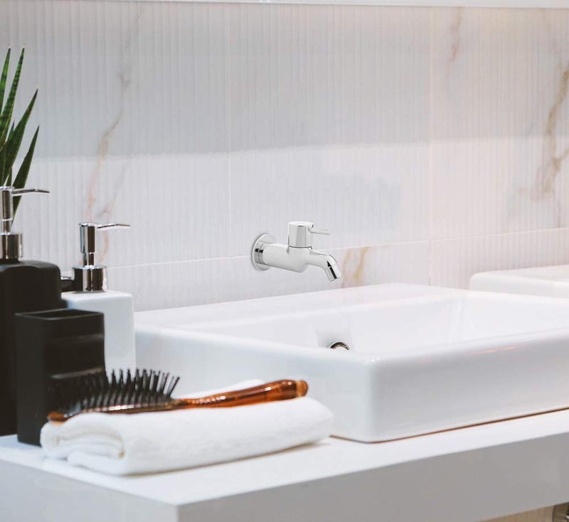 Hindware F280002CP Bib Cock Flora with Chrome Finish - Image 2