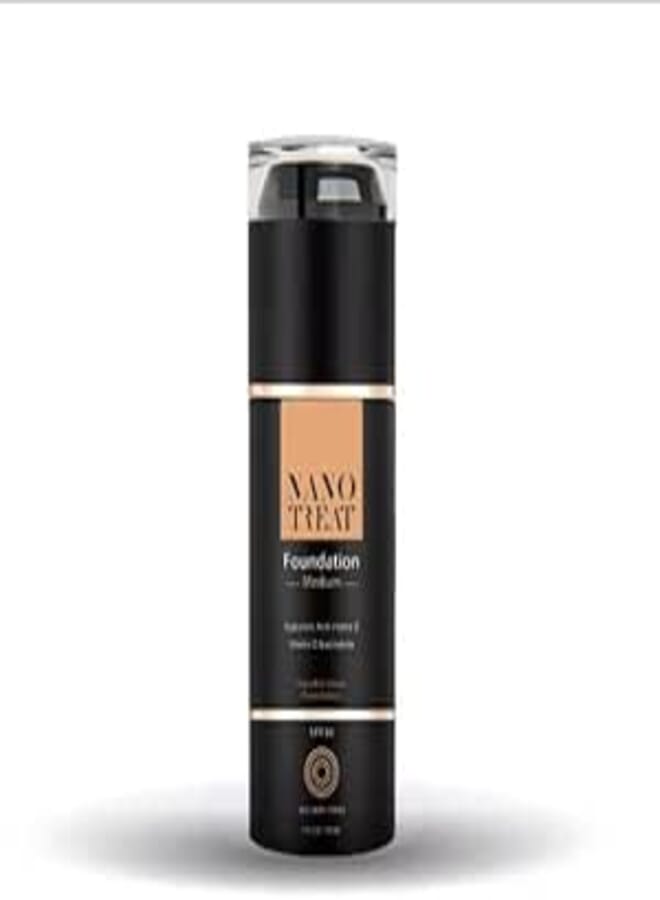 NANO TREAT FOUNDATION SPF30(MEDIUM) 30ML Nano Treat Foundation SPF30 (Medium) 30ml