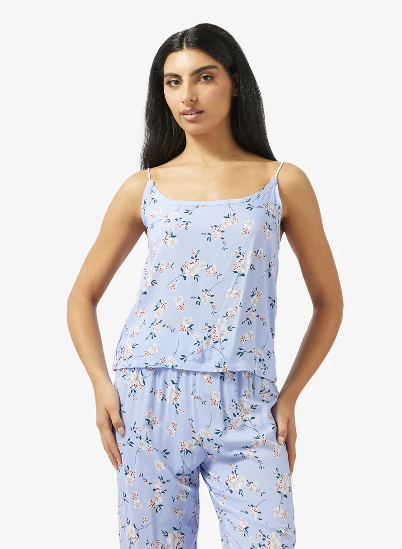 ELLA Printed Cami Top & Pant Set