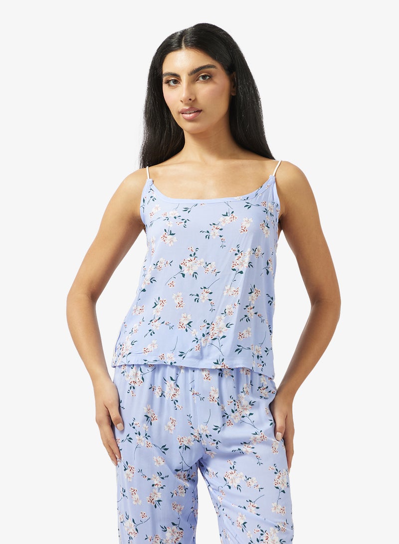ELLA Printed Cami Top & Pant Set - Image 3