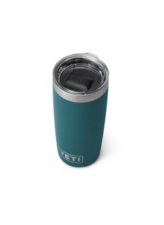 YETI YETI Rambler 10 oz Tumbler, Stainless Steel, Vacuum Insulated with MagSlider Lid, Agave Teal  - Image 1