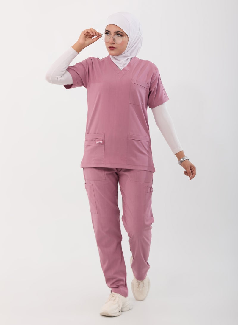 sezer Shine in comfort and elegance with a medical cotton scrub from Caesar - the perfectKashmir for women! - Image 1