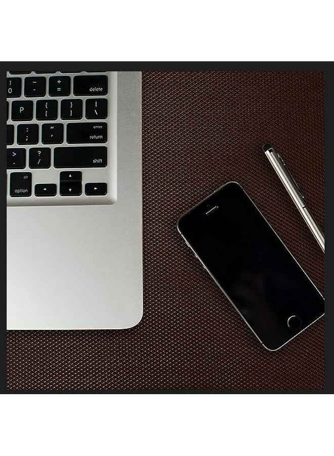 ElastPro حصيرة/ورقة مضادة للانزلاق من إي في إيه (60 سم × 10 م) بني قهوة قابلة للغسل لثلاجة، بطانة رف، طاولة، درج مطبخ (نقش ماسي، بني قهوة) - Image 4