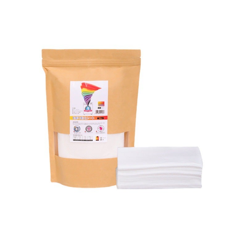 Anti-Cross-Color Laundry Tablets For Clothes 30 Color Masterbatch Anti-Cross-Dye Clothes Color Absorption Tablets For Washing Machine Color Separation - Image 2