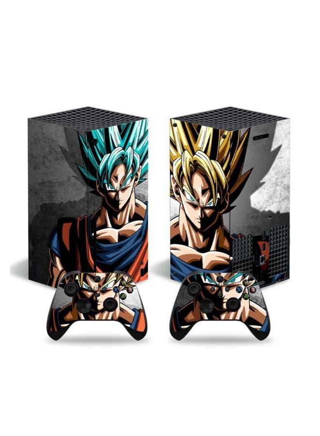 Beauenty XBOX series X console sticker Dragon Ball style sticker