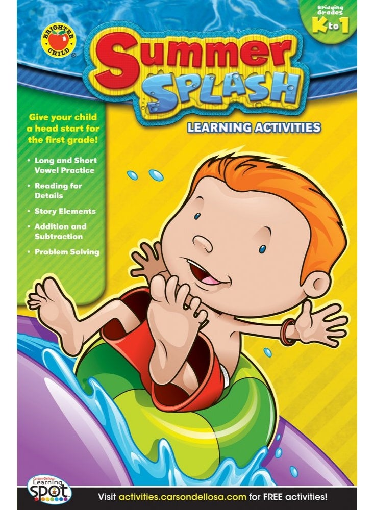 Summer Splash Learning Activities Grades K - 1 - Image 1