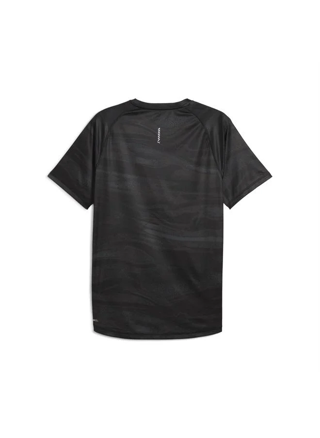 Puma PUMA Black VELOCITY All-Over Print Running Tee Men for Men | Best Price UAE