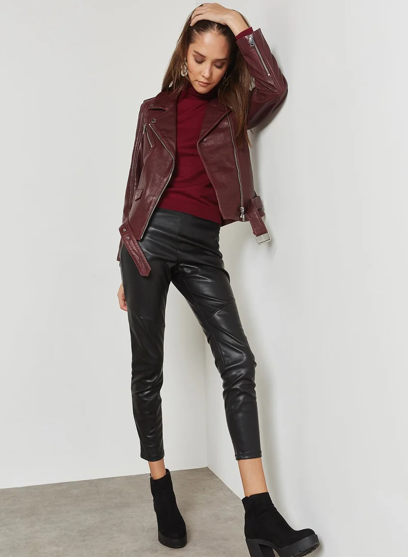 MANGO Biker Jacket