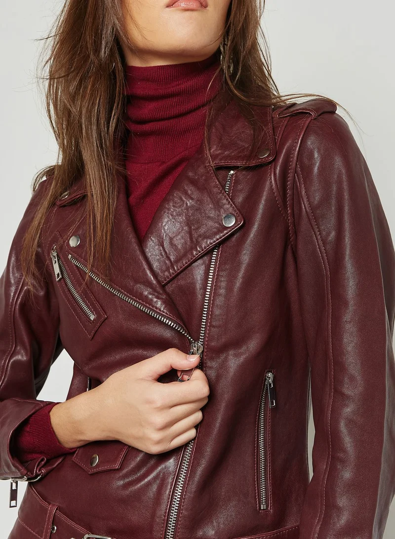 MANGO Biker Jacket