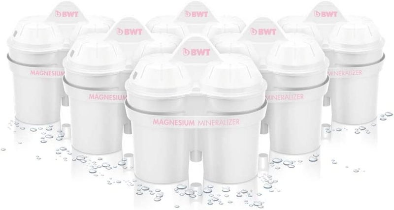 BWT Magnesium Mineralized Water Filter, 6-Pack - Long Life Mg2+ Cartridge for Water Filters, 6x120L Capacity, Maximum Protection for Espresso Machines - Image 3