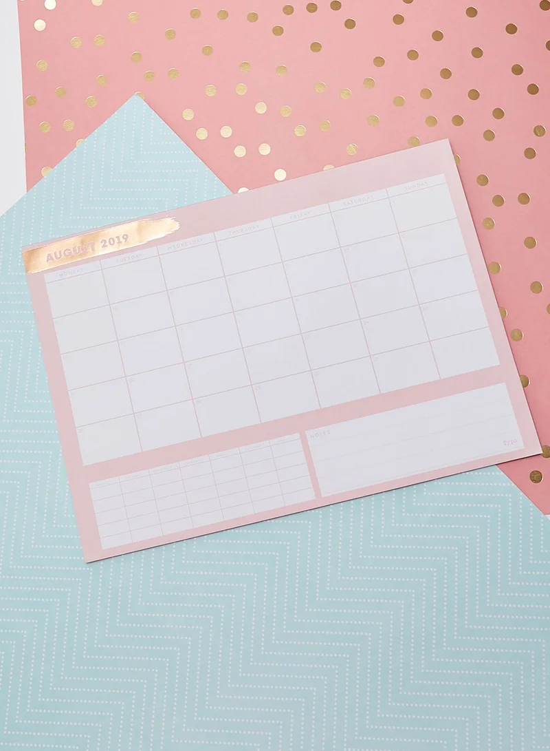 Typo 2019/20 A3 Plan Ahead Planner