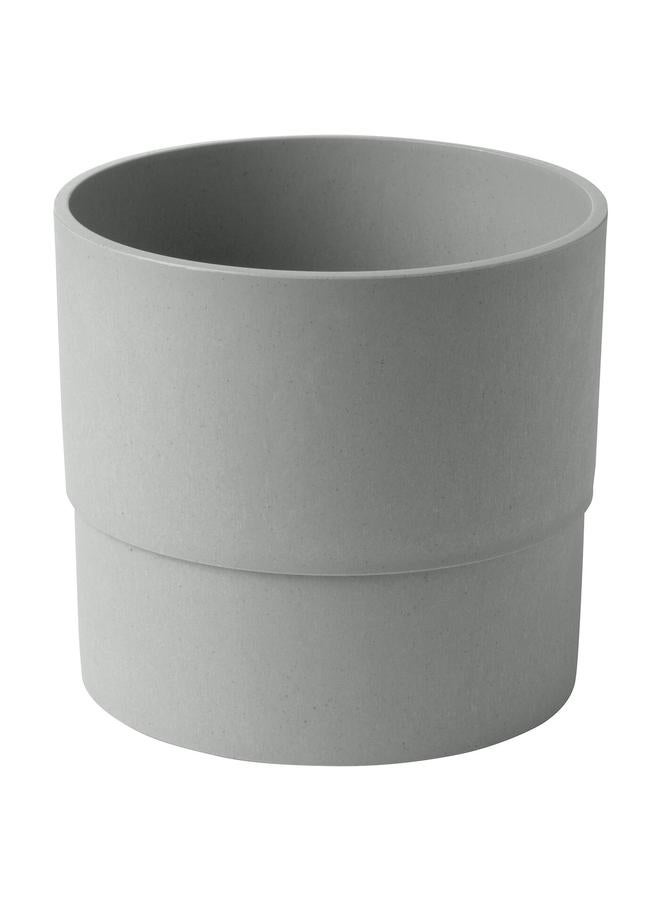 erorex Plant Pot, In/Outdoor Grey, 15 Cm - Image 1