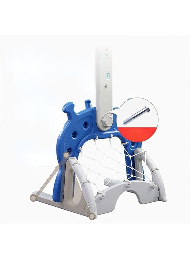 PROMASS Children's Indoor Lifting Basketball Rack Ferrule Game Home Fitness Baby Sports Shooting Football Toy Shooting Frame - Image 4