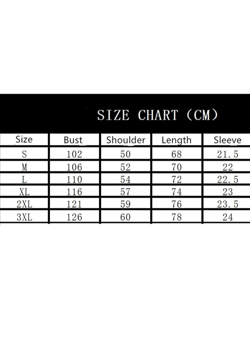Washed retro T-shirt street hip hop anime Dragon Ball casual cotton summer short sleeves