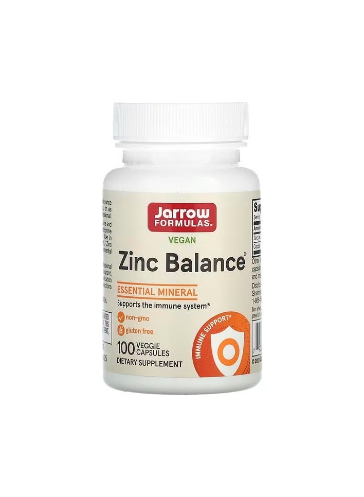 جارو فورملاز جارو فورميلاز‏, Zinc Balance نباتي صرف، 100 كبسولة نباتية