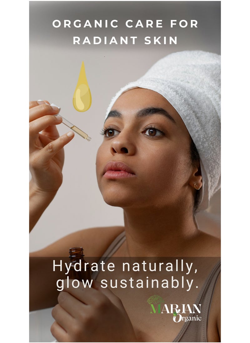 MARJAN ORGANIC - Premium Organic Prickly Pear Seed Oil 20 ml – Natural Glow & Skin Care - Image 1