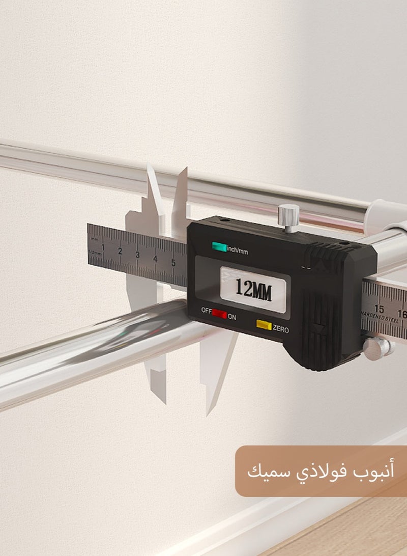 ليون هوم دولاب ملابس محمول من القماش غير المنسوج، خزانة تخزين عملية سريعة التجميع، فائقة المتانة والصلابة - Image 5