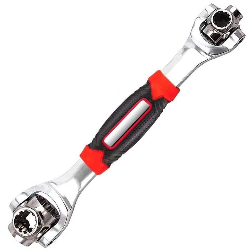 KPS Point Universal Furniture Car Repair Hand Tool 48 in 1 Socket Wrench Works with Spline Bolts 360 Degree 6 Handles up to 135kg of Pressure Fixed - Image 3