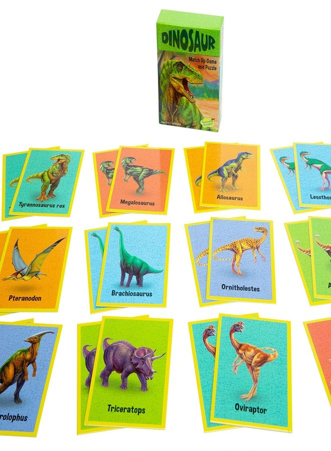 Peaceable Kingdom Floor Puzzle and Matching Game 2 in 1 Educational Activity for Kids 2 Years and Up - Dinosaur - Image 5