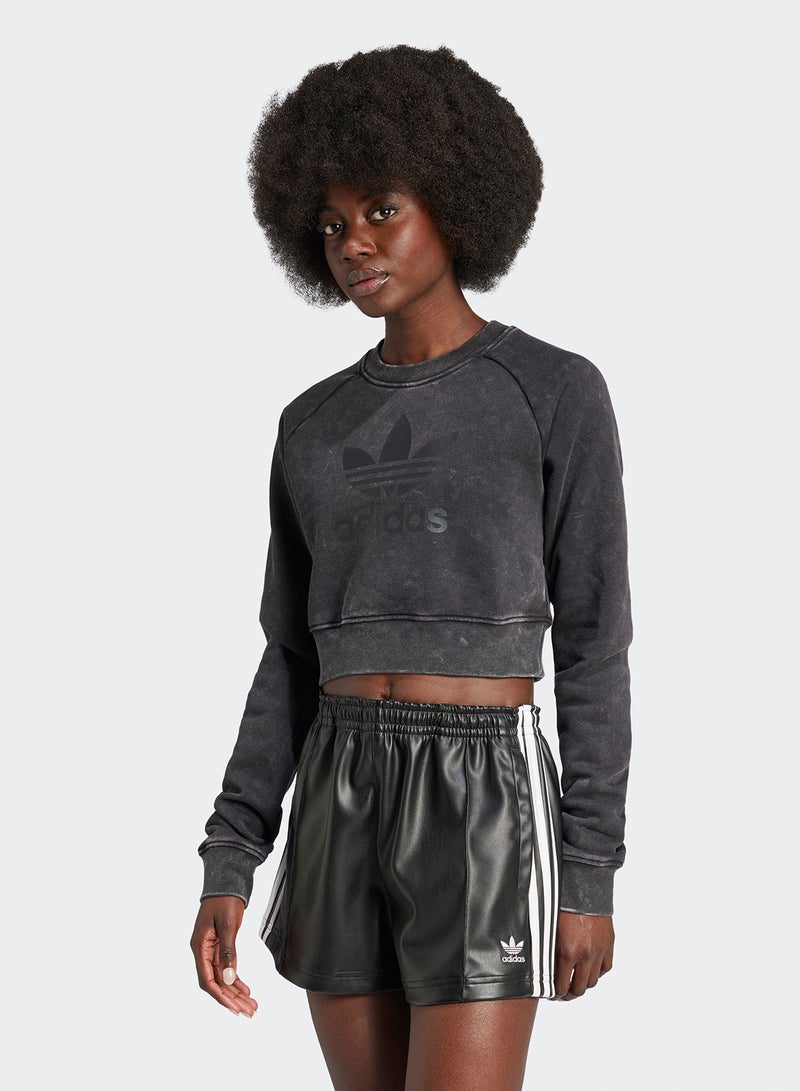 adidas Originals Croppred Trefoil Sweatshirt  - Image 1