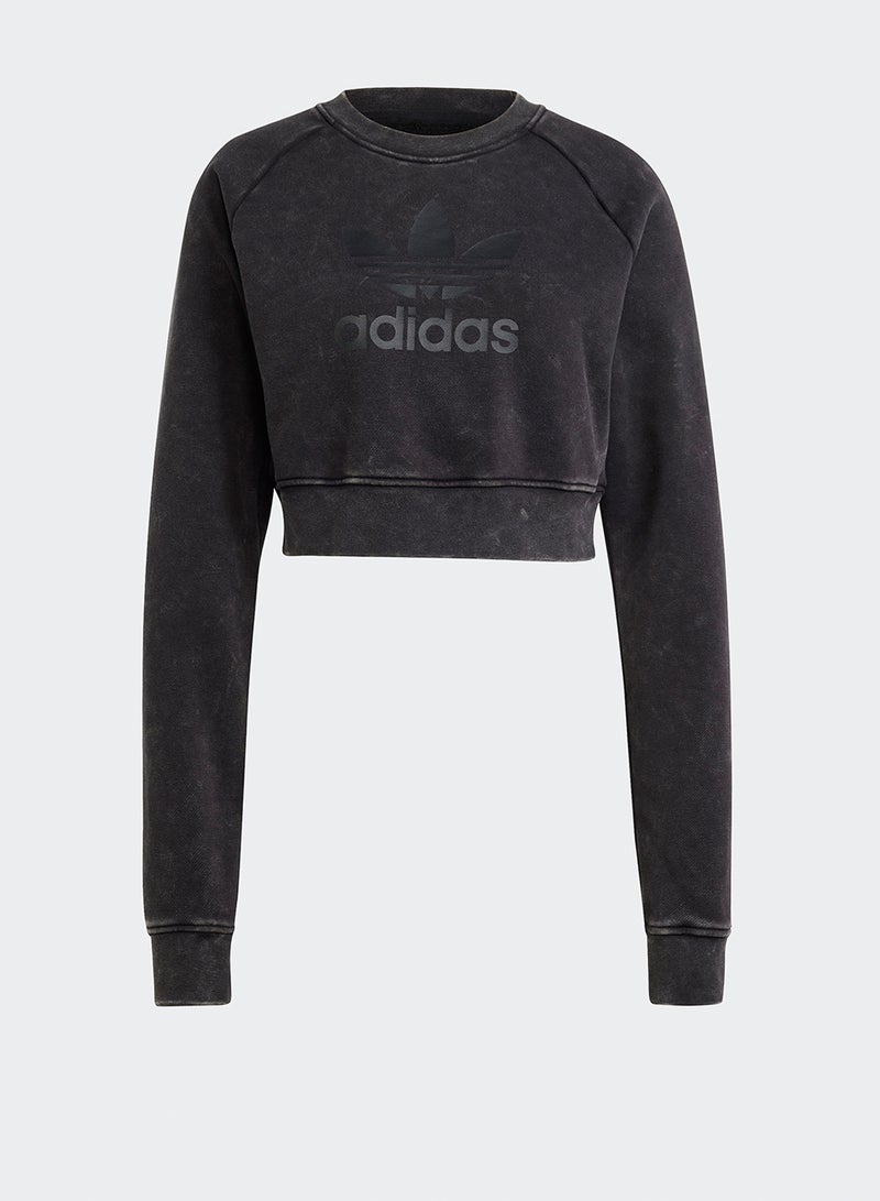 adidas Originals Croppred Trefoil Sweatshirt  - Image 5