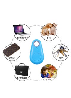 CATANES Smart Tag itag Bluetooth Tracker Key Finder Locator for Phone Key Item Pets Children Blue  - Image 4