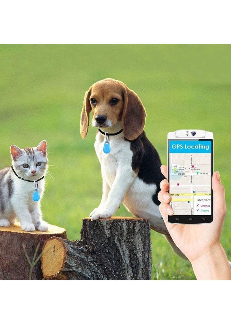 CATANES Smart Tag itag Bluetooth Tracker Key Finder Locator for Phone Key Item Pets Children Blue  - Image 5