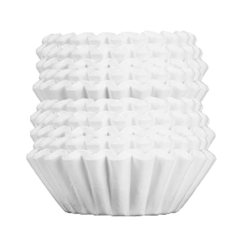 Big Joe® Large Coffee Filters (500 Count) - Tall Walled Commercial Coffee Filters (4 ¼ Inch base, 2 ¾ Inch Walls, 9 ¾ Inch Laying Flat) - Compatible with BUNN and 12-Cup Home & Commercial Machines - Image 5