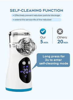Generic Nebulizer Machine for Adults And Kids Portable Mask, Spacer, Desktop Asthma Compressor And Jet  - Image 4