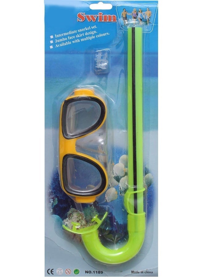 ECVV Simming Googles Diving Mask Breathing Tube Set - Image 2