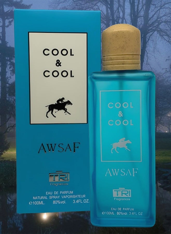 تي أر آي 4 قطع عطر أوصاف كول آند كول 100 مل - Image 2