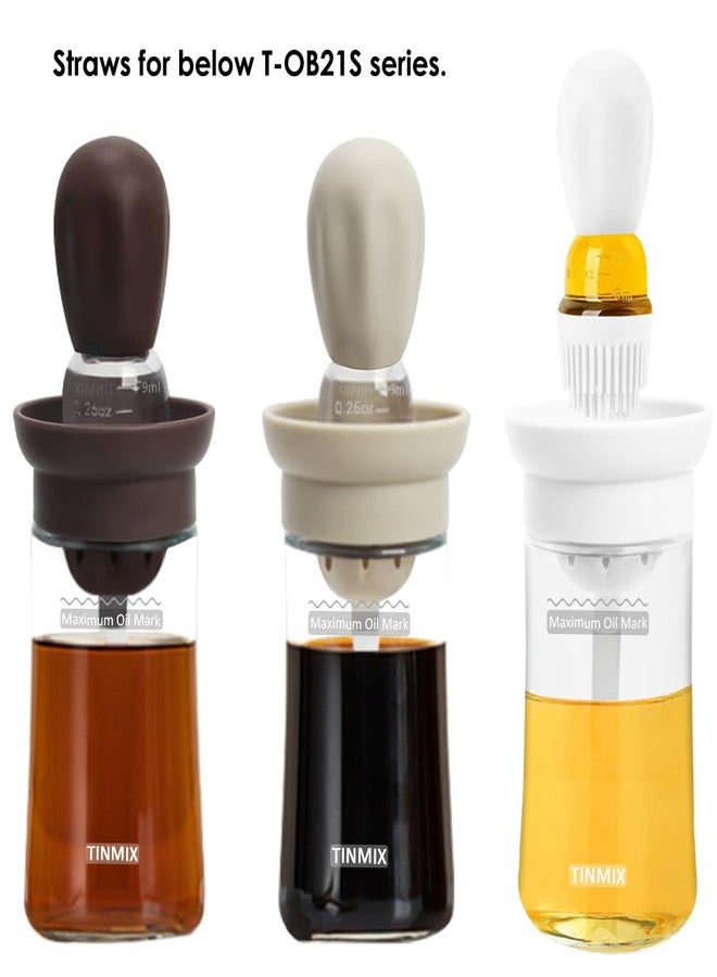 TINMIX 2PCS Straws for Oil Dispenser Bottle T-OB21 and T-OB21S, Pipes Oil Dispenser Longer Bottle Accessory - Image 4