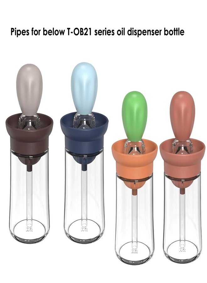 TINMIX 2PCS Straws for Oil Dispenser Bottle T-OB21 and T-OB21S, Pipes Oil Dispenser Longer Bottle Accessory - Image 3