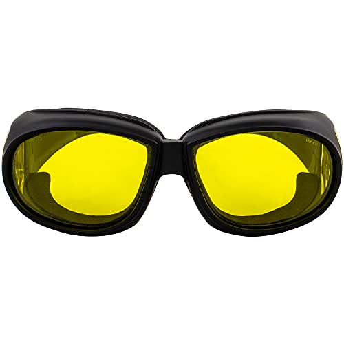 Global Vision Outfitter Padded Fit-Over Motorcycle Safety Sunglasses - Image 5