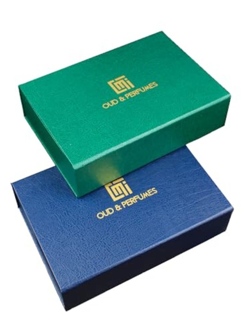 Mi Oud and Perfumes Eid & Ramadan Special Unisex Gift Box Set: Complete with Oudh Ma Al Attar, Oudh Hindi Super High, 2 Mix Khalta Bottles, and a Love By Choice Perfume- for Eid,Wedding Gift,Birthday Gift (B) - Image 1