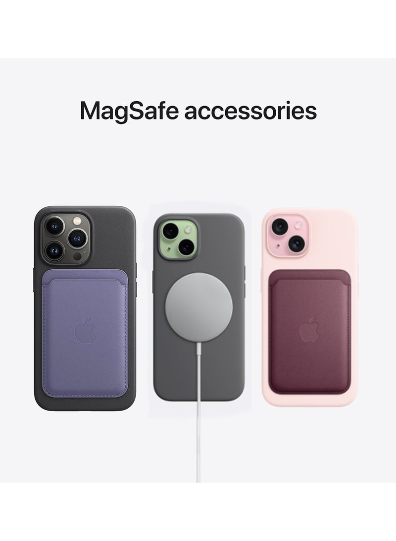 Wtech Soft Liquid Silicone Case Cover With MagSafe For Apple iPhone 15 2023 Grey - Image 3