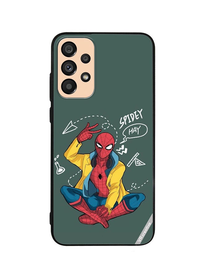 VR CREATIVE Protective Case Cover For Samsung Galaxy A53 5G Spiderman Design Multicolour - Image 1