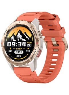 Mibro GS Active Smartwatch, 1.3 Inch AMOLED Display, GPS Global Positioning System, 10 Axis Motion Senor, Seek Beats Seek Beats Exercise Algorithm, 24-Hour Health Management, Dual Strap, Gold  - Image 1
