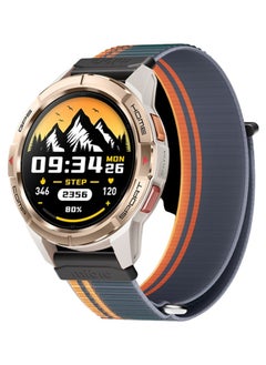 Mibro GS Active Smartwatch, 1.3 Inch AMOLED Display, GPS Global Positioning System, 10 Axis Motion Senor, Seek Beats Seek Beats Exercise Algorithm, 24-Hour Health Management, Dual Strap, Gold  - Image 2