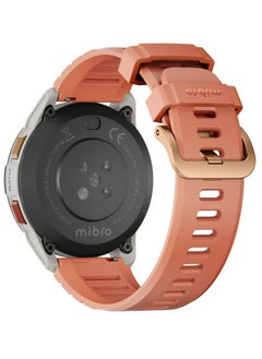 Mibro GS Active Smartwatch, 1.3 Inch AMOLED Display, GPS Global Positioning System, 10 Axis Motion Senor, Seek Beats Seek Beats Exercise Algorithm, 24-Hour Health Management, Dual Strap, Gold  - Image 3